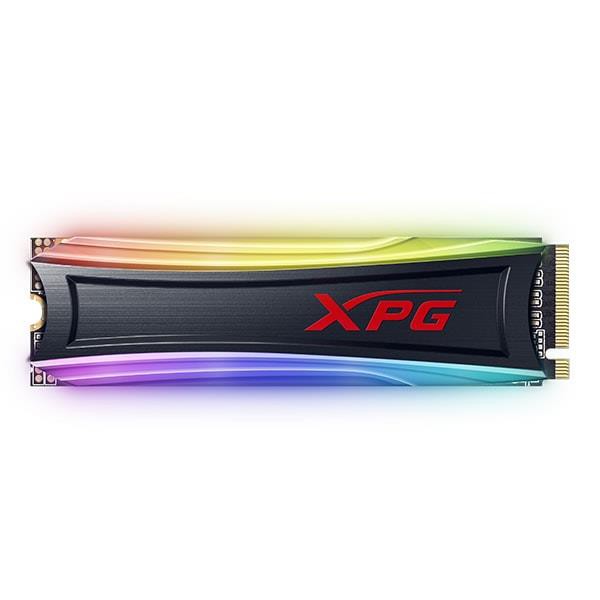 Ổ cứng SSD Adata XPG SPECTRIX S40G RGB M.2 2280 PCIe NVMe Gen 3x4 (Đọc 3500MB/s - Ghi 1200MB/s) - (AS40G-256GT-C)