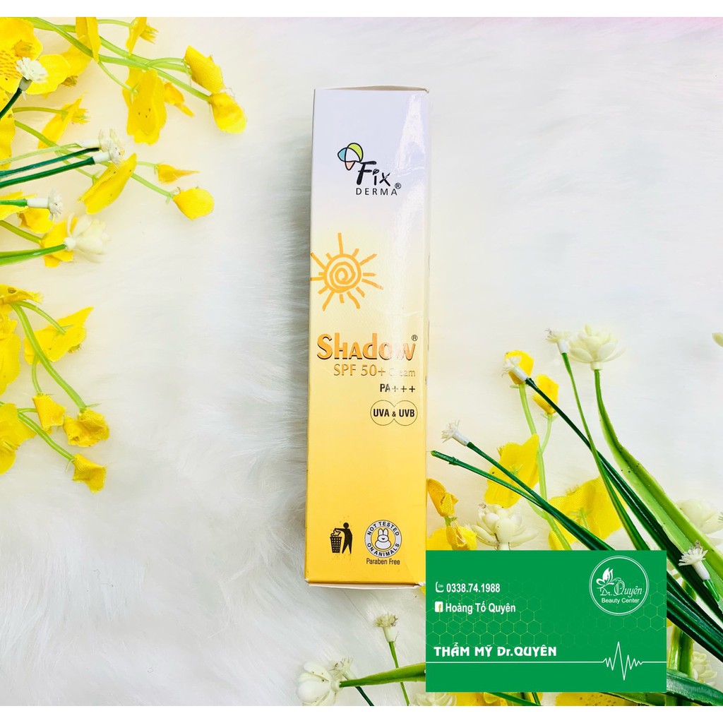 [CHÍNH HÃNG] Kem chống nắng Fixderma Shadow SPF 50+++ dùng cho cả trẻ em và người lớn | BigBuy360 - bigbuy360.vn