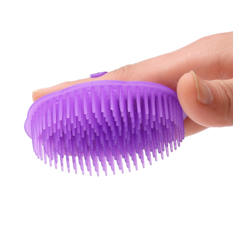 Bàn Chải Silicone Mát Xa Da Đầu / Tóc Phát Triển Chất Lượng Cao