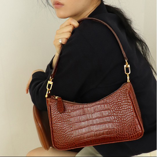 Túi da cá sấu Shoulder Bag Leather