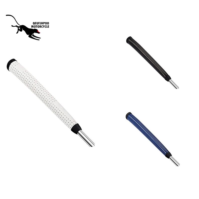 Wrap Golf Grip Pure Handmade Leather Material Putter Grips-White