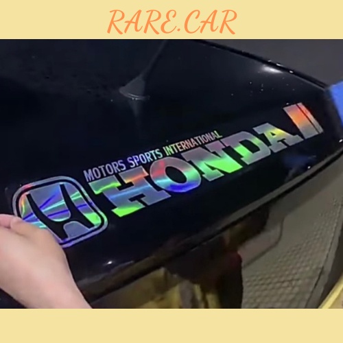 Bộ  Decal dán sườn xe ô tô phản quang - Miếng dán xe ô tô - Tem dán xe hơi theo logo hãng xe - Sticker