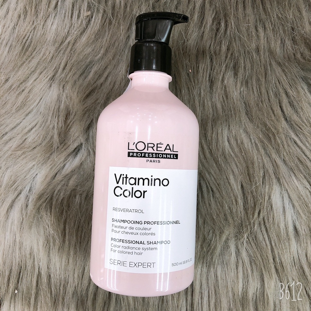 ( Mẫu mới nhất ) Dầu gội xả dành cho tóc màu Vitamino Color LOreal ( hàng chính hãng )