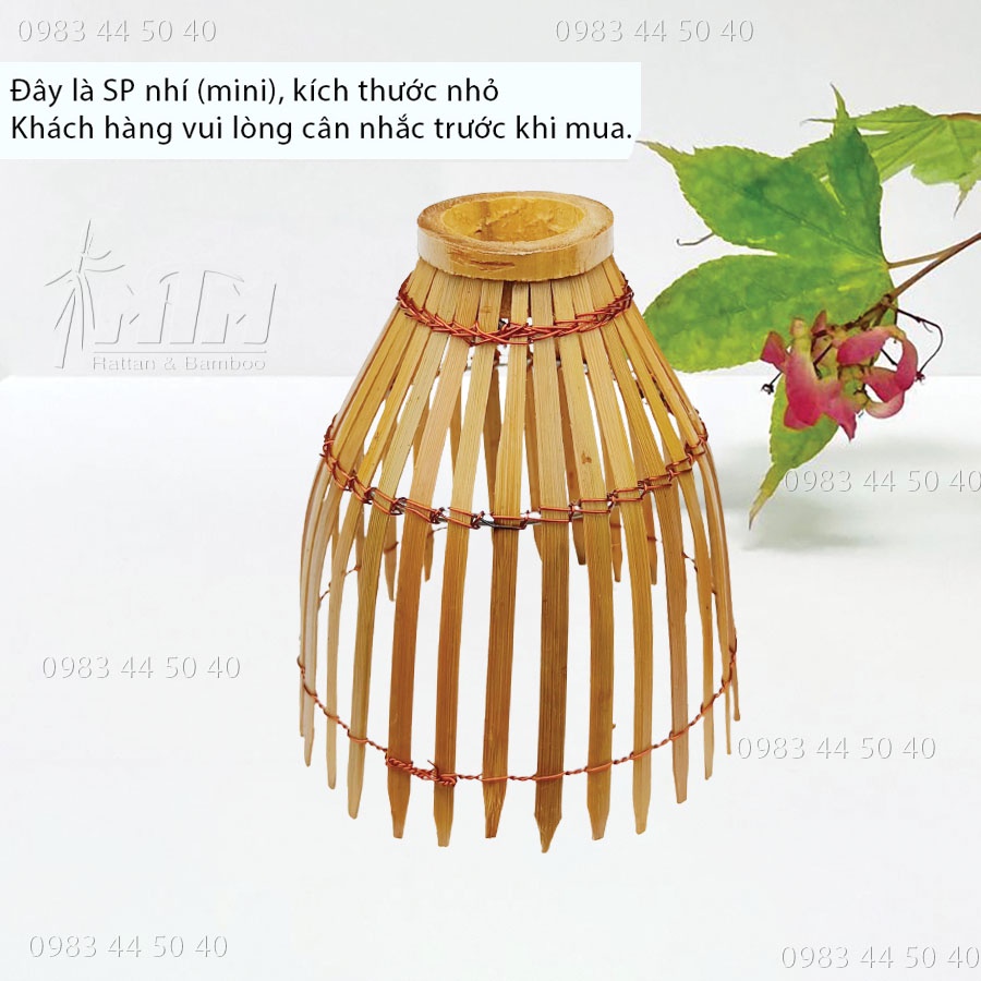 Mây tre mini l Nơm tre nhí - decor/trang trí tiểu cảnh, phụ kiện chụp hình.