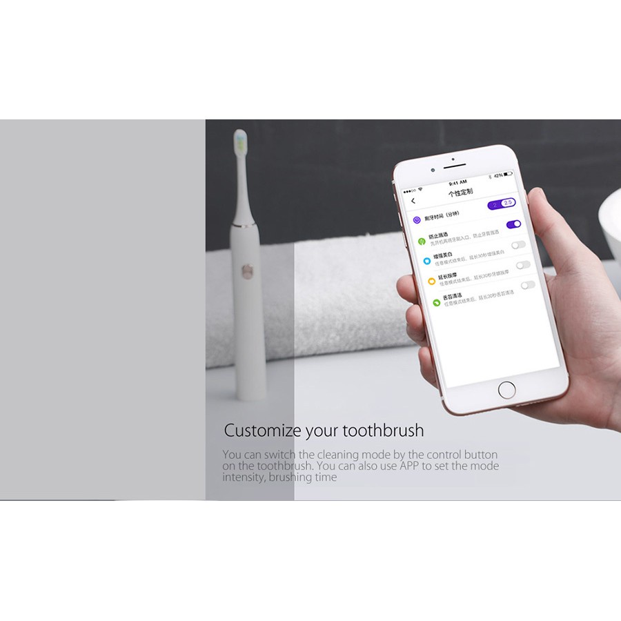 Bàn chải đánh răng điện Xiaomi Soocas Soocare X3