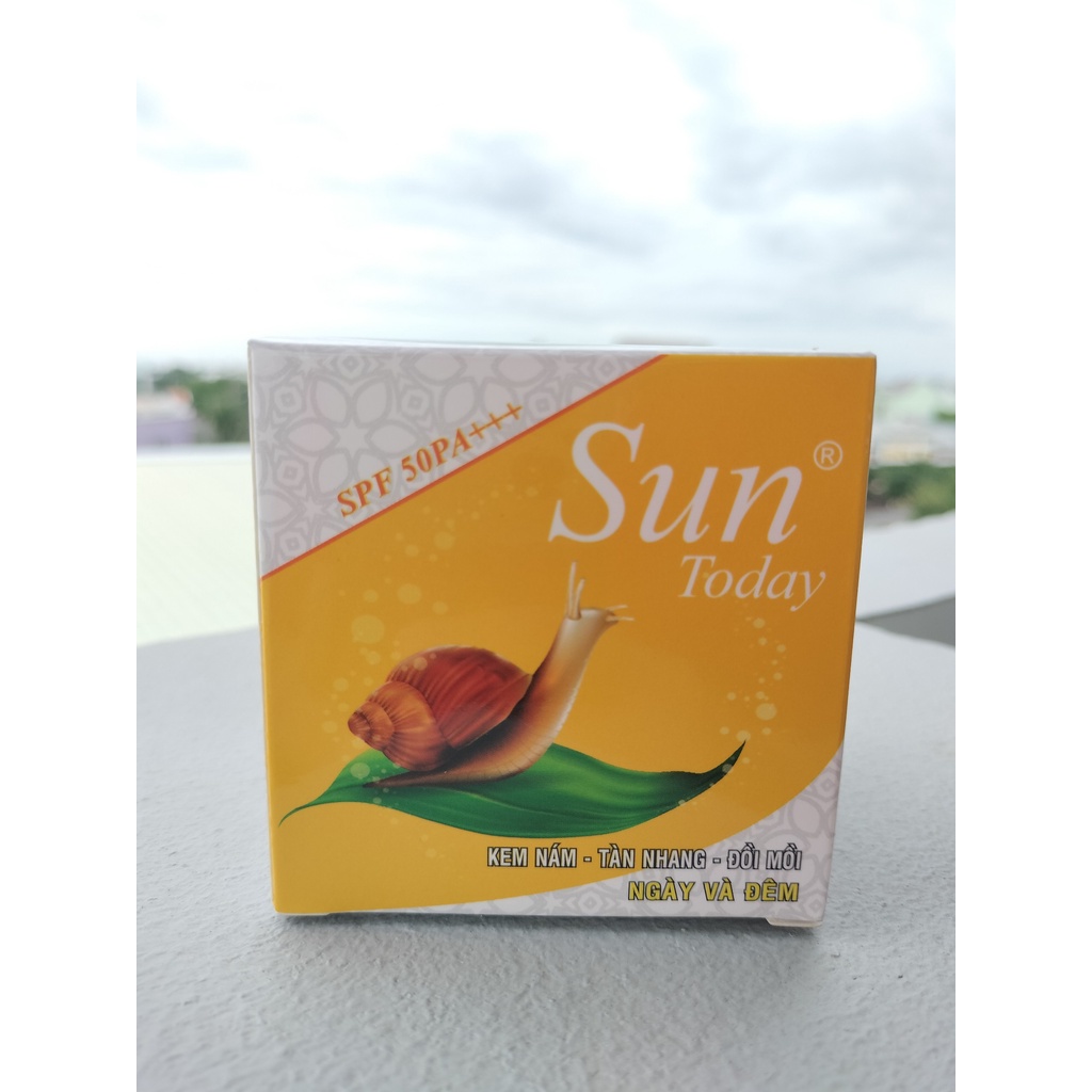Kem Nám - Tàn nhang - Đồi mồi ngày và đêm SPF 50PA+++ SUN TODAY