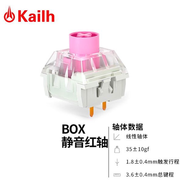 Switch Kailh Box Pink, Kailh Box Silent, Switch Bàn Phím Cơ Hồng