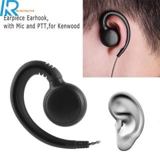 Tai Nghe Gắn Vành Có Micro 180 Cho Bộ Đàm Kenwood 2 Chiều