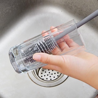 <RẺ VÔ ĐỊCH> QUE RỬA CỐC THÔNG MINH SILICONE - Cọ Rửa Chai Lọ Bằng Silicon Xoay 360 Độ Tiện Dụng