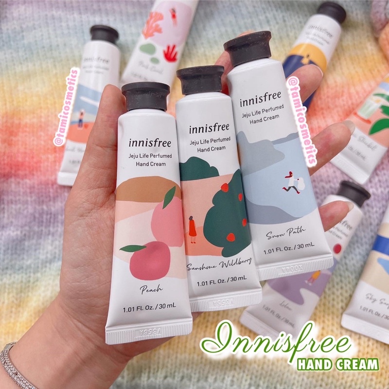 Kem Dưỡng Da Tay Innisfree Jeju File Hand Cream