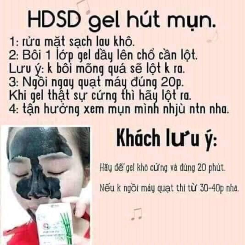 GEL LỘT MỤN THAN TRE HOẠT TÍNH