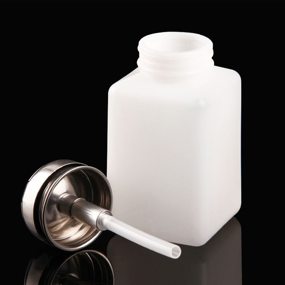 [Hàng mới về] Chai nhựa rỗng đựng dung dịch rửa sơn móng tay chống tĩnh điện tiện dụng
