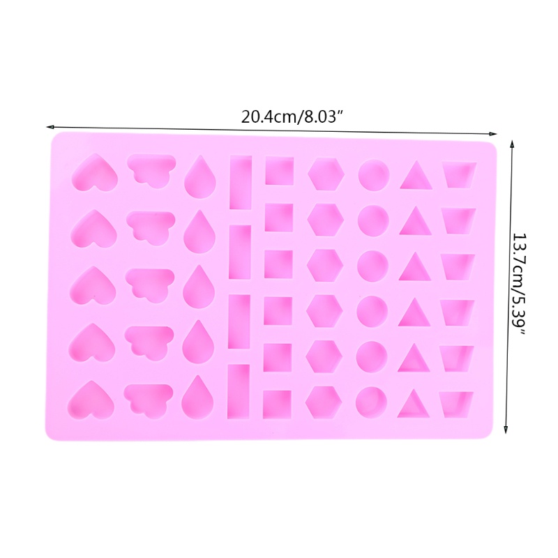 Sa Khuôn Silicone Làm Bông Tai DIY Tiện Lợi