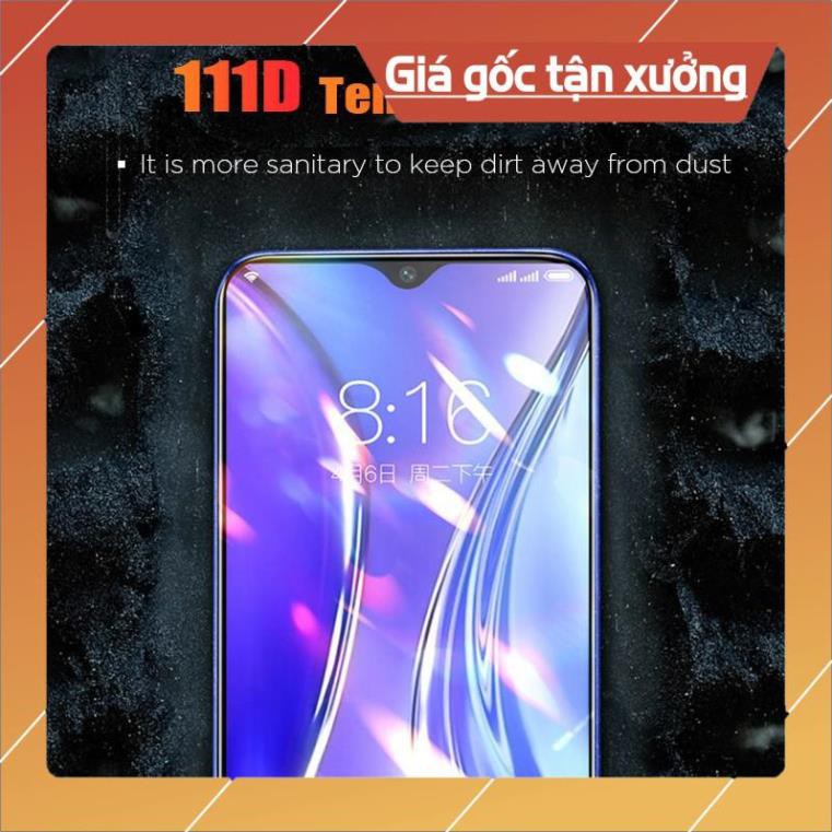 Miếng dán kính cường lực full màn hình 111D cho Oppo Reno Z (siêu mỏng chỉ 0.3mm) - Hàng nhập khẩu