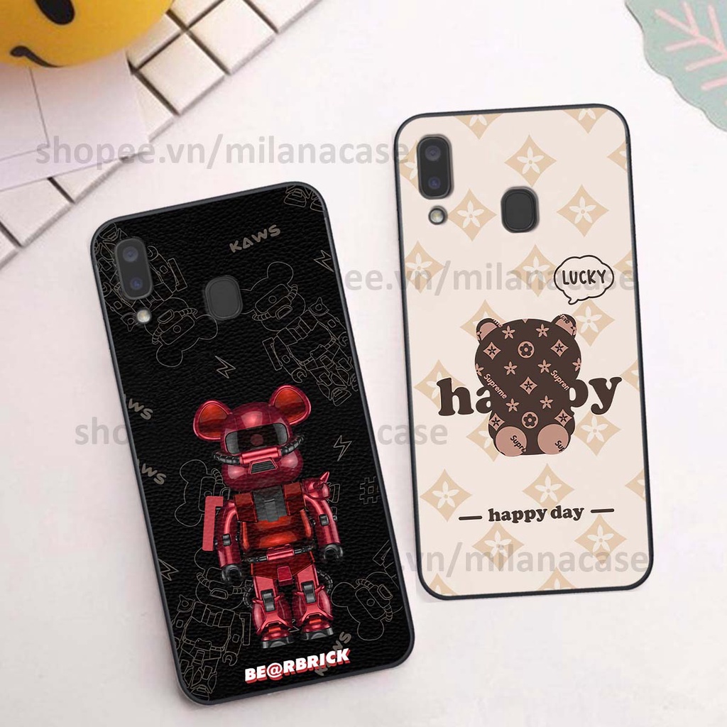 Ốp Samsung A20 / A30 gấu be@rBrick gấu Teddy Kaws siêu đẹp, phong cách, cá tính