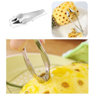 Dụng cụ gắp mắt dứa, nhíp lấy mắt dứa,thơm ,khóm siêu tốc - GẮP GẶT MẮT DỨA INOX CAO CẤP