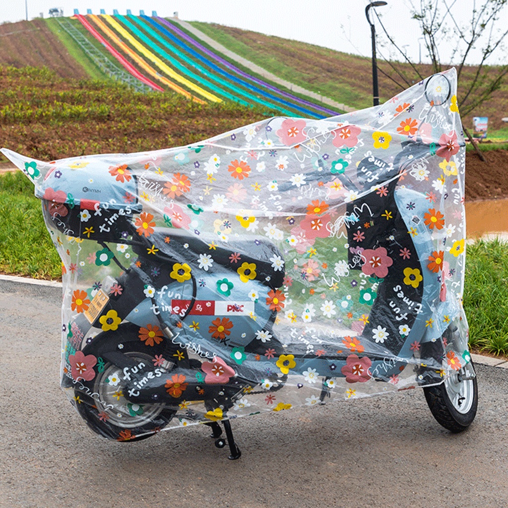 Tấm trùm xe máy JUJIAJIA chống bụi chống mưa tiện lợi