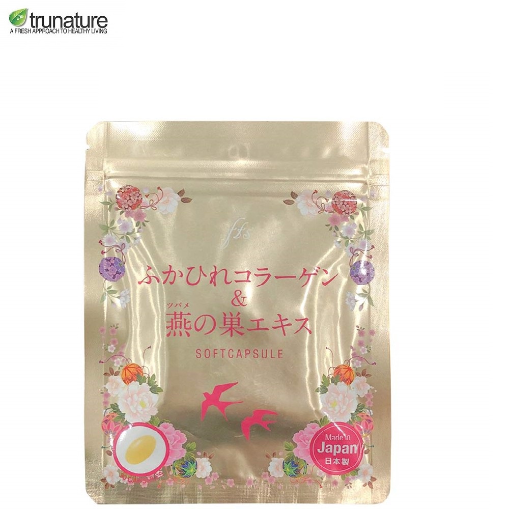 nội địa Nhật - Collagen Tươi chiết xuất tổ yến 30 Viên- Chống Lão Hóa Da và Tốt Cho Sức Khỏe.