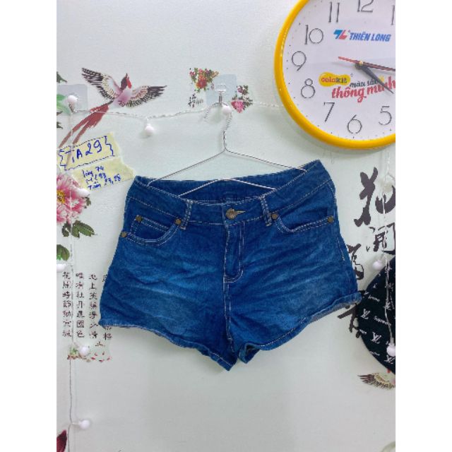 Quần short jean size 27,28. TA29