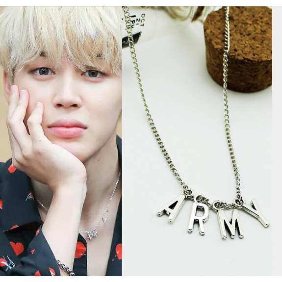 Vòng cổ dây chuyền ARMY BTS(JT)