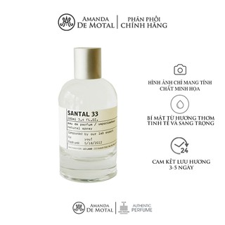 Tinh Dầu Nước Hoa Amanda Le Labo Satal 33 EDP Vial Mẫu Thử 1.5ml , 12ml Quyến Rũ, Gợi Cảm, Tinh Tế