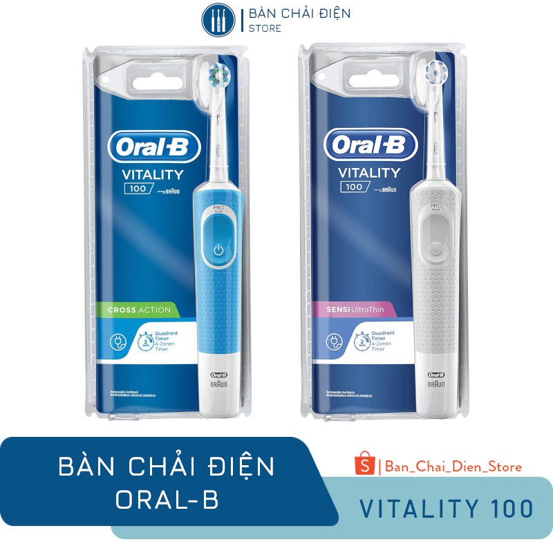 Bàn Chải Đánh Răng Điện Oral-B Vitality 100