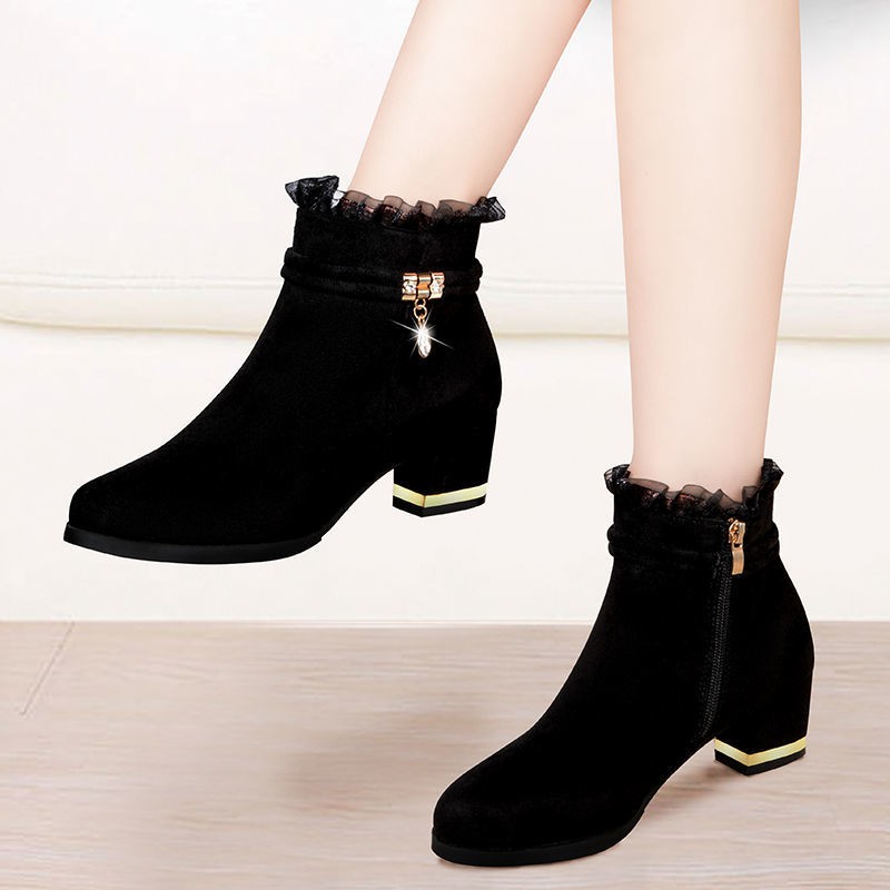 Giày Boot Thiết Kế Mới Đế Dày Cao Cấp Thời Trang Dành Cho Nữ