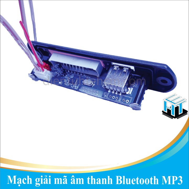 Mạch giải mã âm thanh Bluetooth MP3+WAV+WMA Lossless điện áp 12V kèm Remote