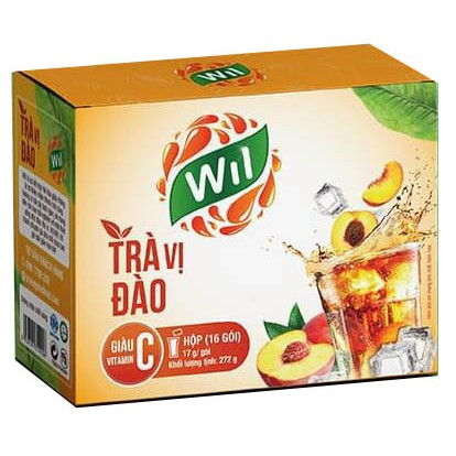 Trà Hoà Tan Wil ( Hộp 16 gói x 17gr )