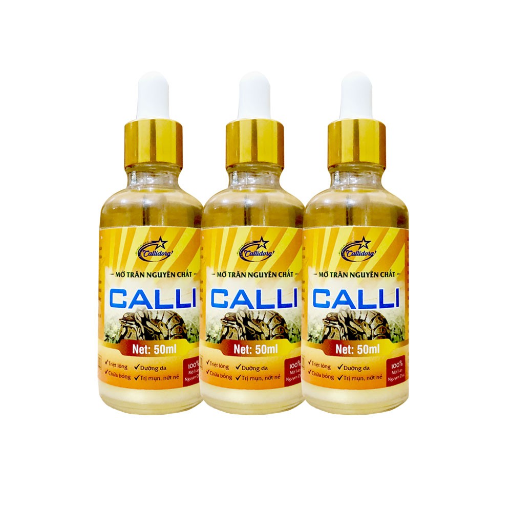 Mỡ Trăn Triệt Lông Nguyên Chất Calli Honey 50ml - MTC