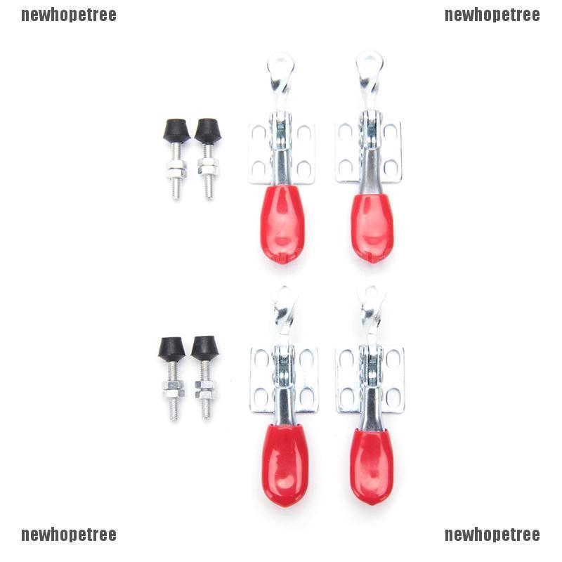 Bộ gá kẹp kiểu đòn định vị chiều ngang 4 món chuyên dụng cho gia công gỗ