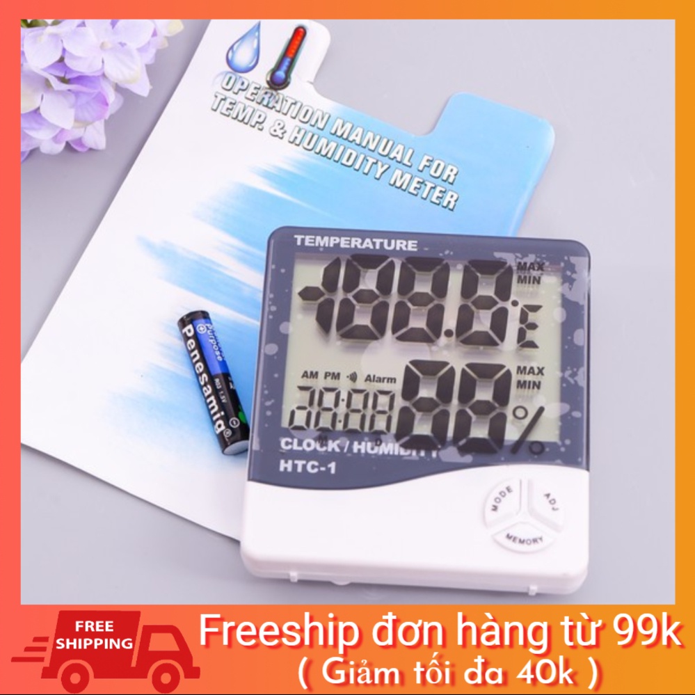 Đồng hồ đo nhiệt độ và độ ẩm HTC-1 -dc2430