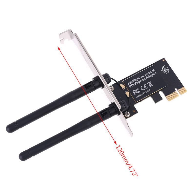 Card Chuyển Đổi Wifi Pci-Express 300mbps 2.4ghz Cho Pc