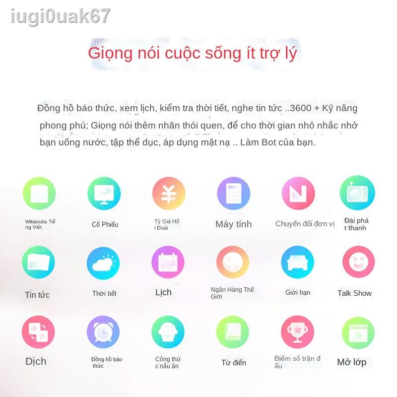 ❏ ☇ HOT- □۞Loa thông minh Xiaodu Robot bằng giọng nói WIFI Baidu Nhà nhân tạo Bluetooth không dây Âm thanh A