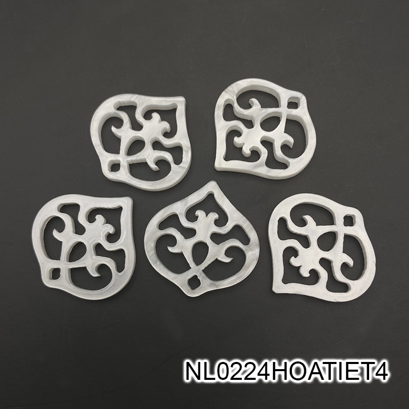 1 phiến họa tiết xà cừ nhân tạo, xà cừ resin nguyên liệu làm trâm làm trang sức cổ trang