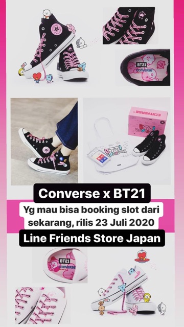 [COD BILL] ORDER Giày Converse BT21 new colection