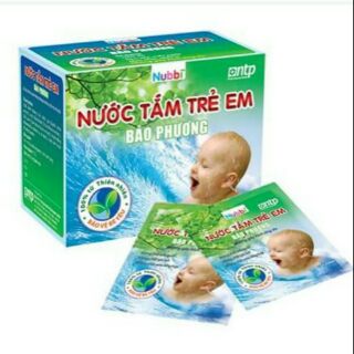 Nước tắm trẻ em Bảo Phương. 100% từ thiên nhiên. 1 gói tắm Bảo Phương