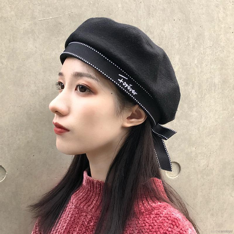 Nón beret thủy thủ xinh xắn trẻ trung dành cho nữ