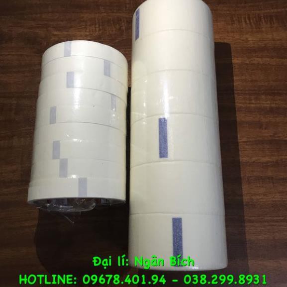Cuộn băng dính giấy 2cm và 4cm của