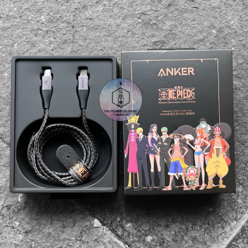 Cáp Anker USB C to C One Piece Anker PowerLine + II USB-C to USB-C 2.0 1.2m A9540 bọc dù chắc chắn
