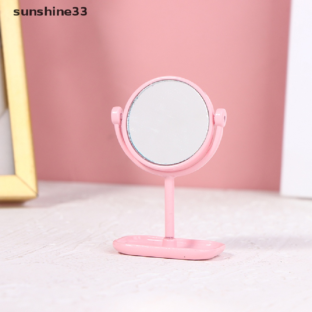 Gương Trang Điểm Mini Tỉ Lệ 1: 12 Cho Nhà Búp Bê