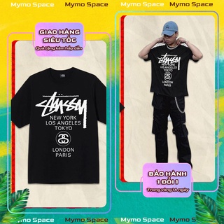 Áo thun stussy | áo thun 100% cotton |chuẩn cao cấp 1:1