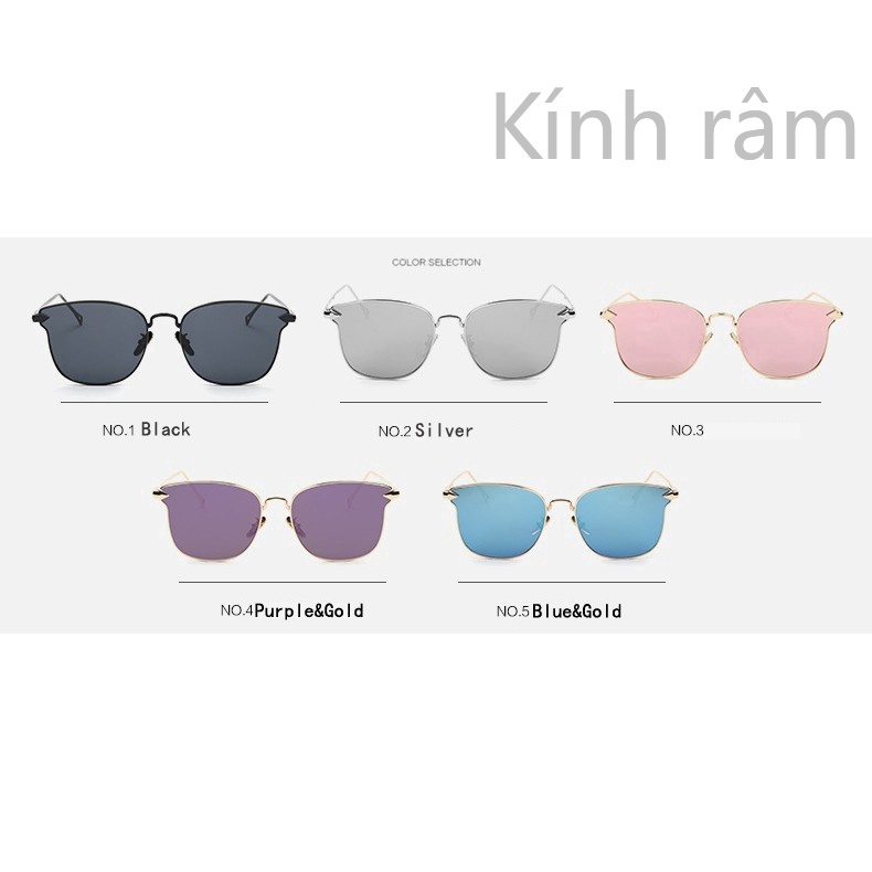 Kính mát mắt mèo phong cách cổ điển