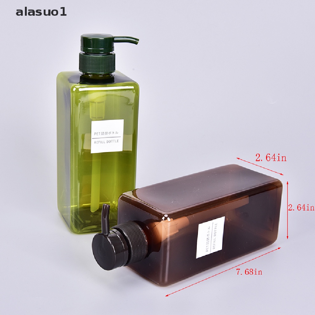 Bình Nhựa Rỗng 650ml Có Vòi Xịt Dùng Đựng Dầu Gội Sữa Tắm / Sữa Tắm / Sữa Dưỡng Thể 1