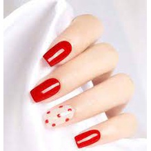 Sơn As sơn móng tay gel tone màu đỏ mận đỏ đô đỏ tươi-mã JH