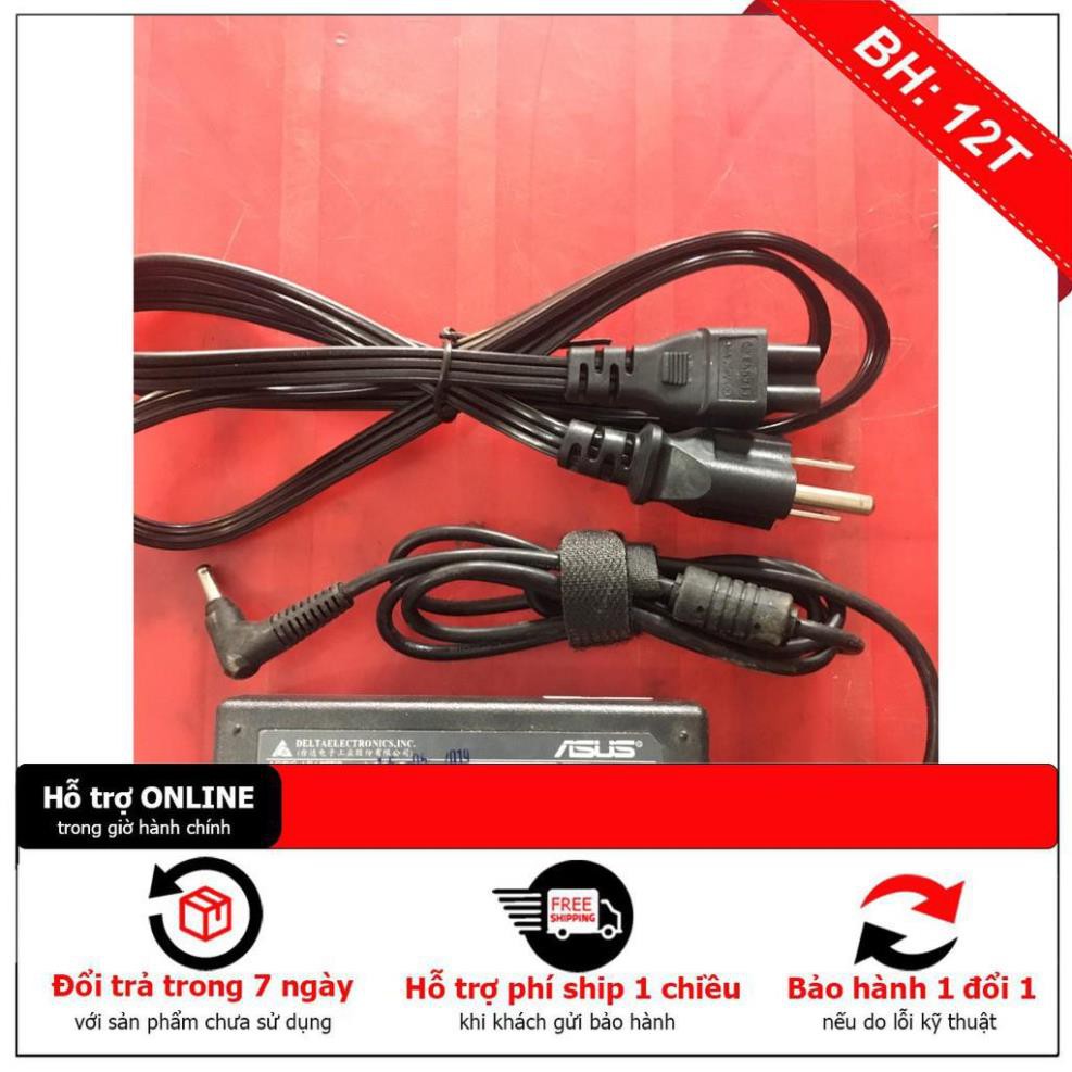 [BH12TH] _ Sạc laptop Asus chân nhỏ 19V-2.37A ZIN