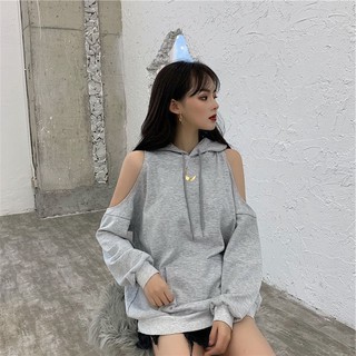 Áo thun trễ vai dài tay quyến rũ cho nữ