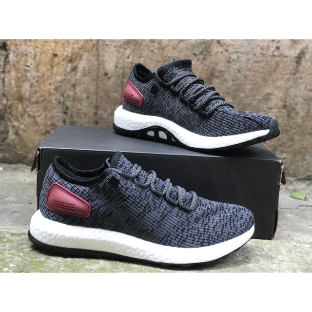 Giày Pure Boost 2017 nam nữ nhẹ êm thoáng bền ôm chân gym chạy bộ