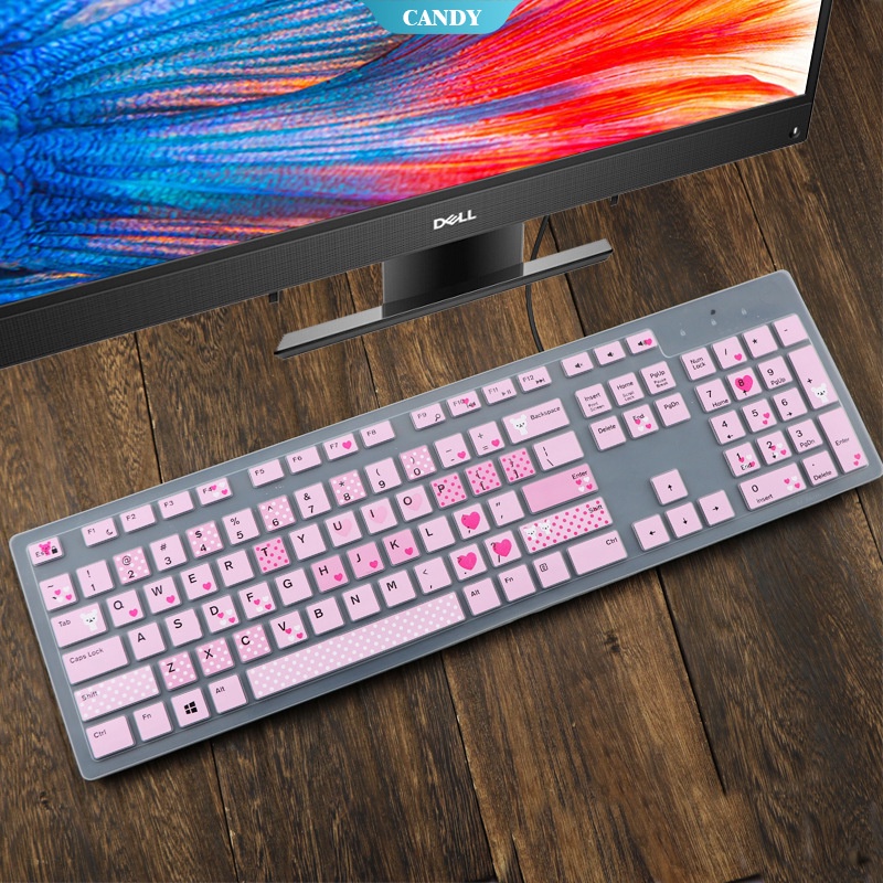 Miếng Dán Bảo Vệ Bàn Phím Bằng Silicon Cho Dell Kb216 Kb212 636 A10 3477 3275 3277 5477