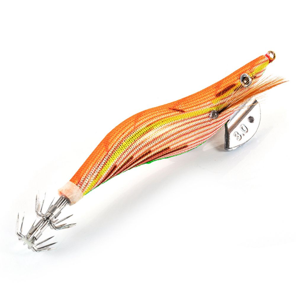 Mồi giả câu cá hình con mực 3.0g 92mm 15g Jigs 2021